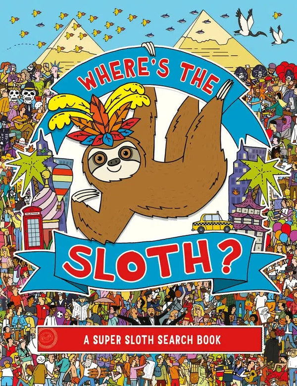 Where's the Sloth?-Children’s interactive and activity: hidden object / search and discover-買書書 BuyBookBook