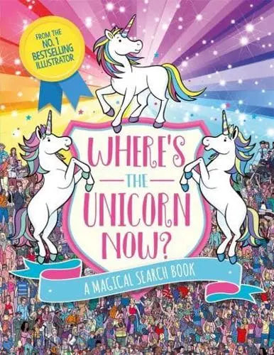 Where's the Unicorn Now?-Children’s interactive and activity: hidden object / search and discover-買書書 BuyBookBook