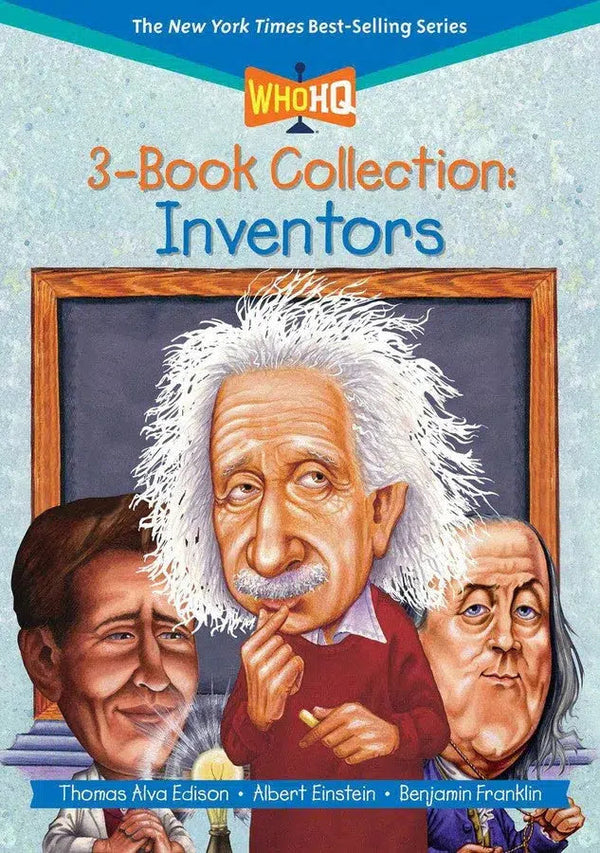 Who HQ 3-Book Collection: Inventors-Children’s / Teenage general interest: Biography and autobiography-買書書 BuyBookBook