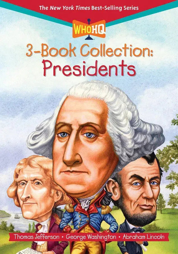 Who HQ 3-Book Collection: Presidents-Children’s / Teenage general interest: Biography and autobiography-買書書 BuyBookBook