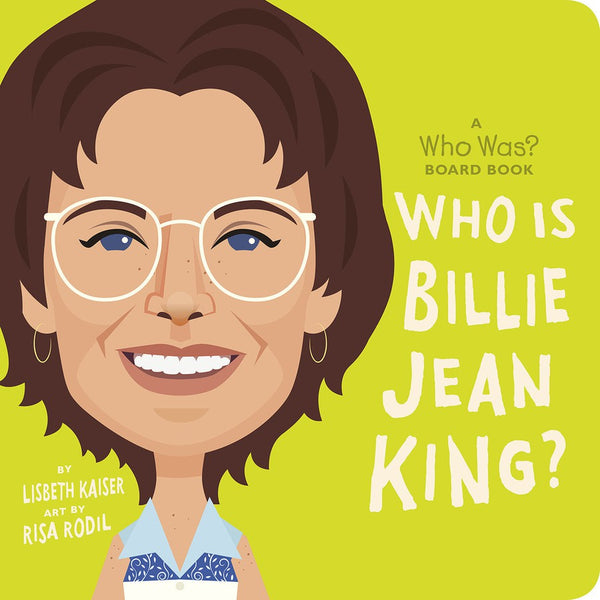 Who Is Billie Jean King?: A Who Was? Board Book-Children’s / Teenage general interest: Ball games and sports-買書書 BuyBookBook