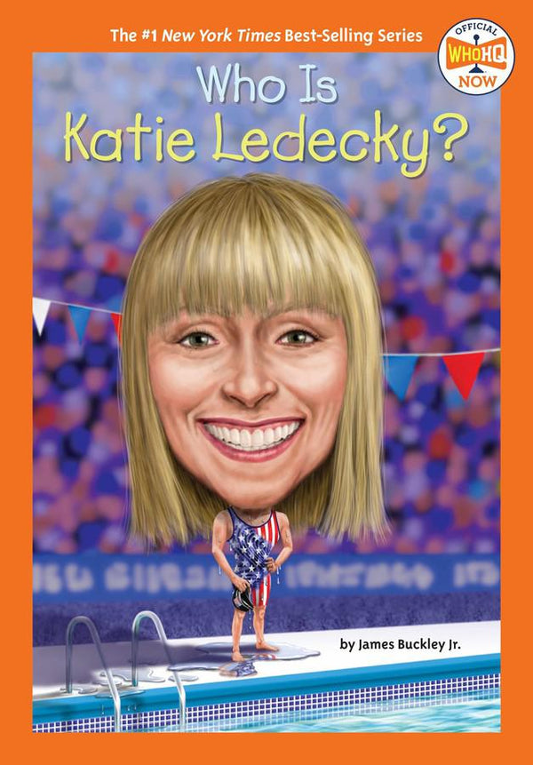 Who Is Katie Ledecky?-Children’s / Teenage general interest: Biography and autobiography-買書書 BuyBookBook