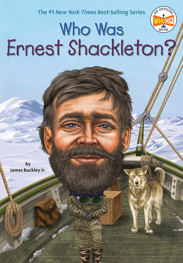 Who Was Ernest Shackleton?-Children’s / Teenage general interest: Biography and autobiography-買書書 BuyBookBook