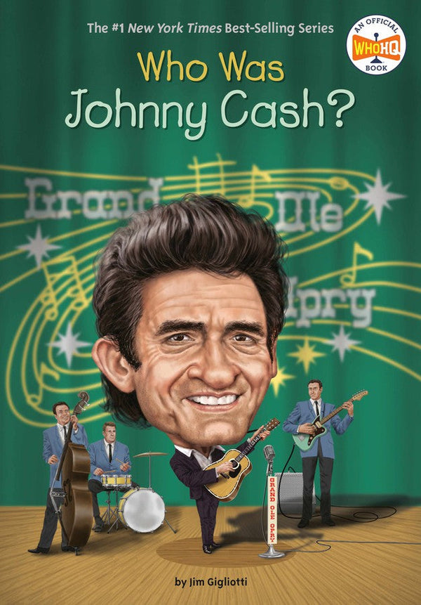 Who Was Johnny Cash?-Children’s / Teenage general interest: Biography and autobiography-買書書 BuyBookBook