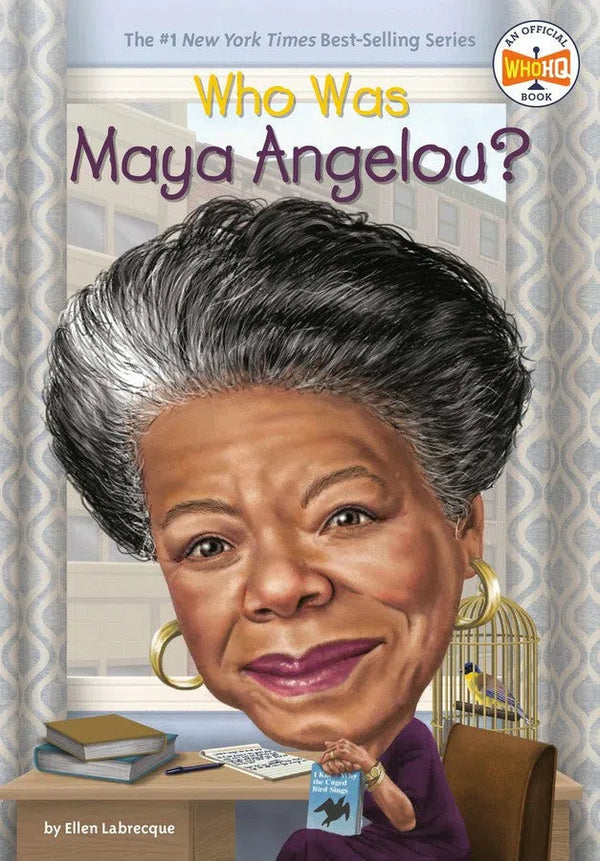 Who Was Maya Angelou?-Children’s / Teenage general interest: Biography and autobiography-買書書 BuyBookBook