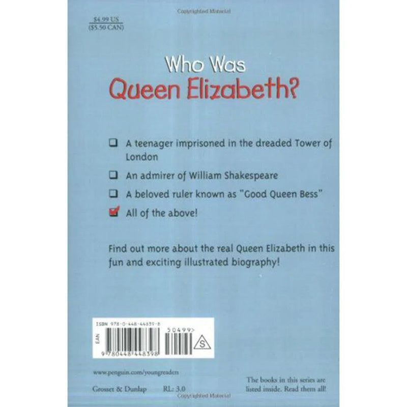 Who Was Queen Elizabeth? (Who | What | Where Series) PRHUS