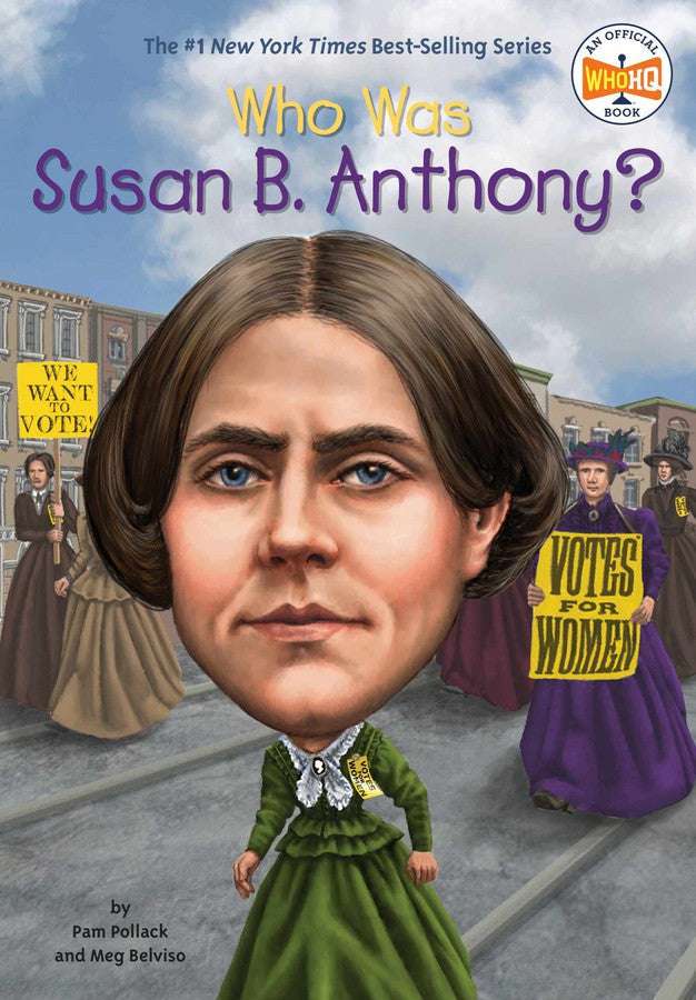 Who Was Susan B. Anthony?-Children’s / Teenage general interest: Biography and autobiography-買書書 BuyBookBook