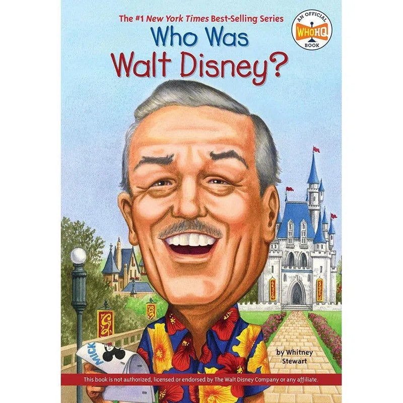 Who Was Walt Disney?-Children’s / Teenage general interest: Biography and autobiography-買書書 BuyBookBook