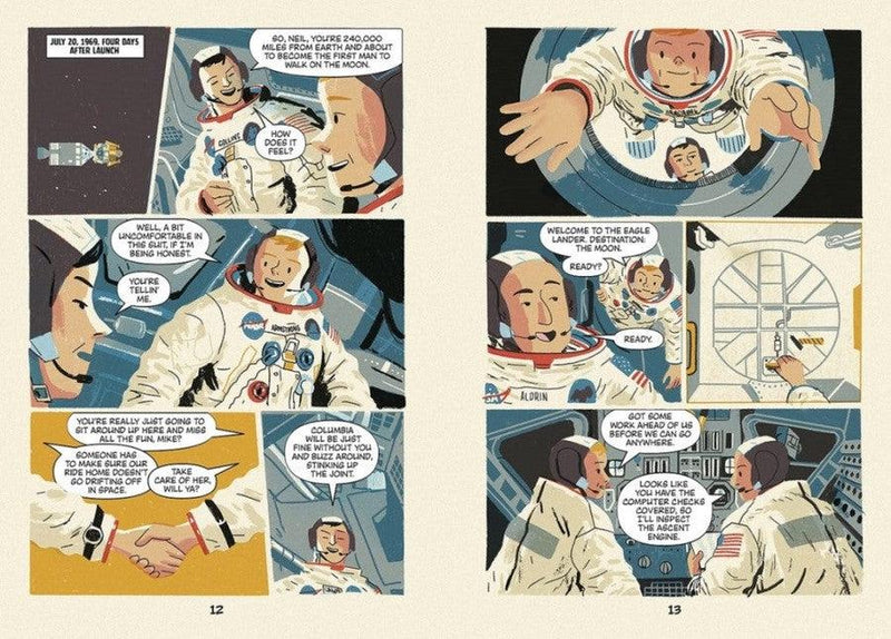 Who Was the First Man on the Moon?: Neil Armstrong-Graphic novel / Comic book / Manga: genres-買書書 BuyBookBook