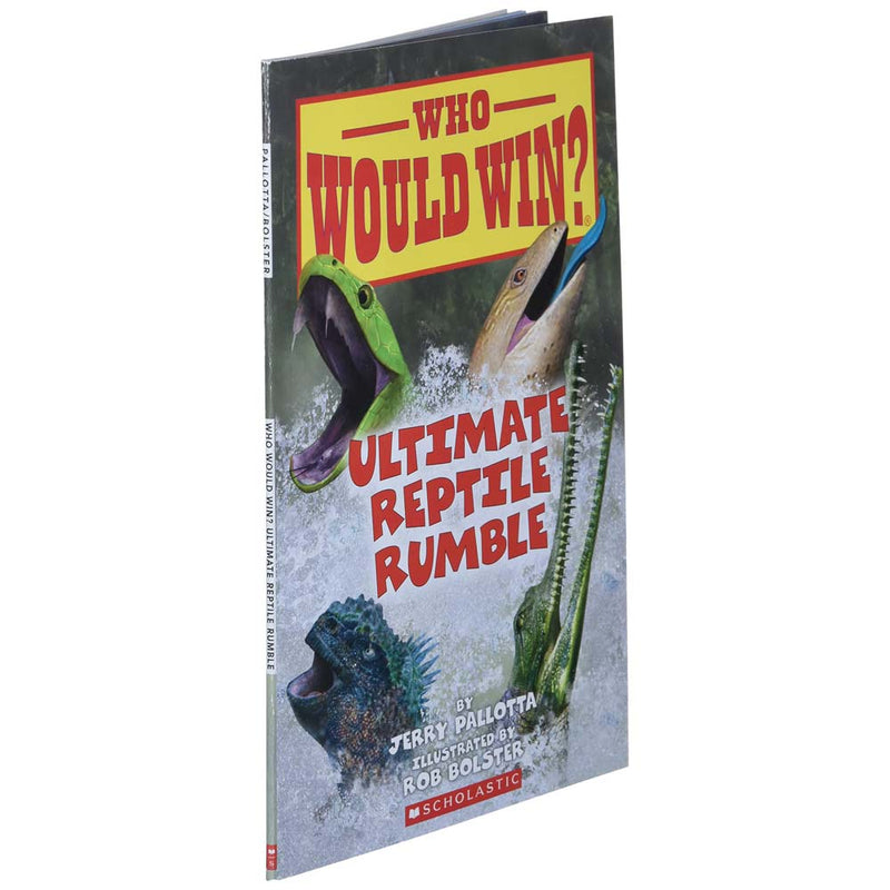 Who Would Win? Ultimate Reptile Rumble-Nonfiction: 常識通識 General Knowledge-買書書 BuyBookBook