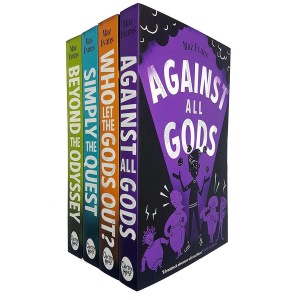 Who Let the Gods Out? #01-04 bundle (4 books) (Maz Evans) Scholastic UK