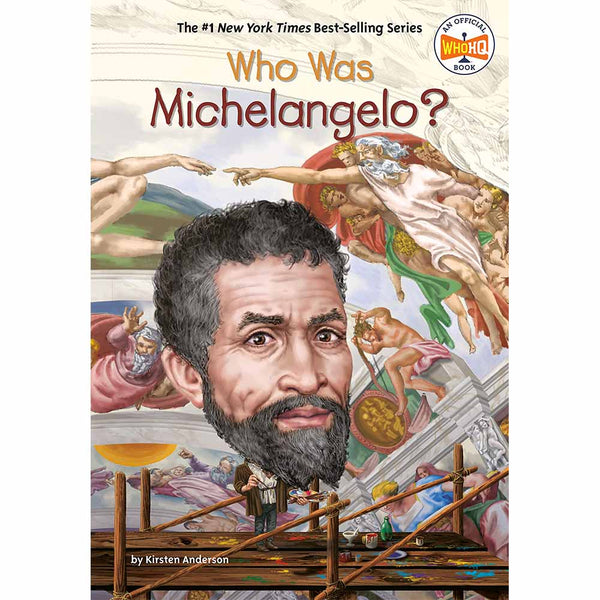 Who Was Michelangelo? (Who | What | Where Series)-Nonfiction: 人物傳記 Biography-買書書 BuyBookBook