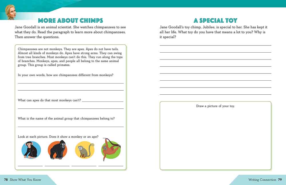 Who Was? Workbook - Grade 2 Science/Social Studies (Who | What | Where Series) - 買書書 BuyBookBook