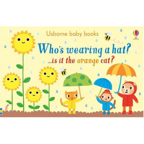 Who's wearing a hat? Usborne