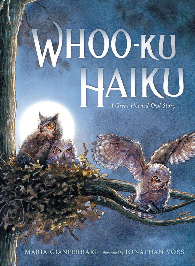 Whoo-Ku Haiku: A Great Horned Owl Story-Children’s / Teenage fiction: General and modern fiction-買書書 BuyBookBook