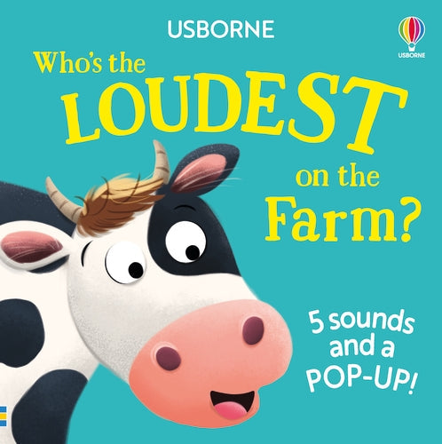 Who's the Loudest on the Farm?-Children’s interactive and activity books and kits-買書書 BuyBookBook