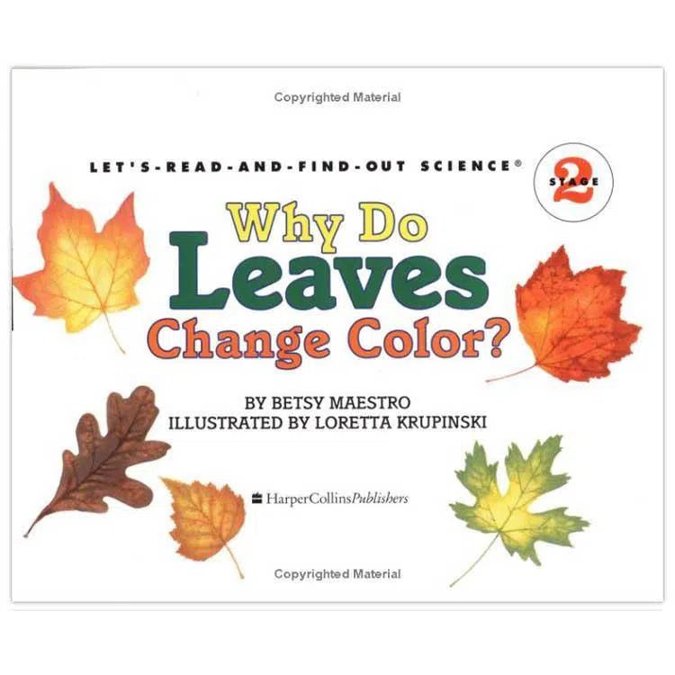 Why Do Leaves Change Color? (Paperback) Harpercollins US