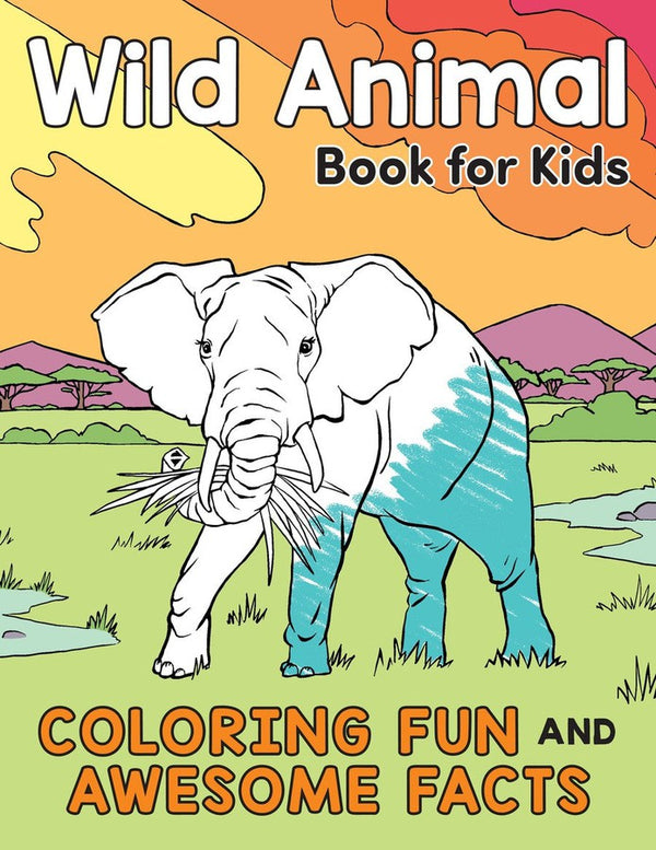 Wild Animal Book for Kids-Children’s / Teenage general interest: Nature and animals-買書書 BuyBookBook