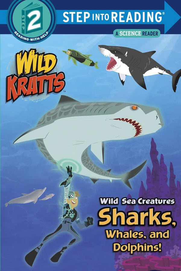 Wild Sea Creatures: Sharks, Whales and Dolphins! (Wild Kratts)-Children’s / Teenage general interest: Nature and animals-買書書 BuyBookBook