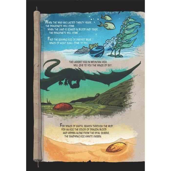 Wings of Fire Graphic Novel #01-04 Collection (4 books)(Tui T. Sutherland) Scholastic