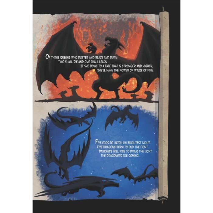 Wings of Fire Graphic Novel #01-04 Collection (4 books)(Tui T. Sutherland) Scholastic