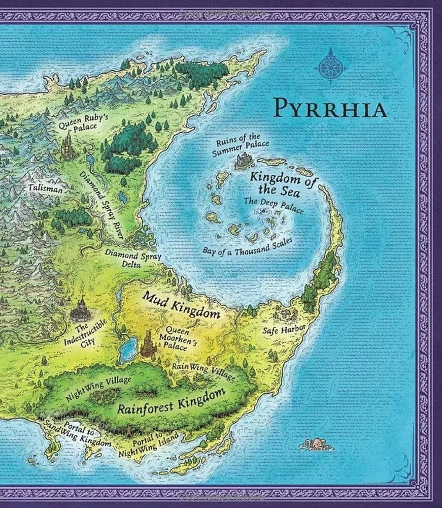 Wings of Fire: A Guide to the Dragon World (Tui T. Sutherland)-Nonfiction: 參考百科 Reference & Encyclopedia-買書書 BuyBookBook