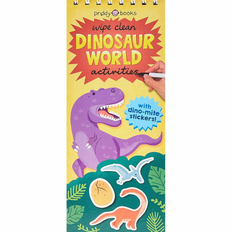 Wipe Clean Activities - Dinosaur World (Paperback) Priddy