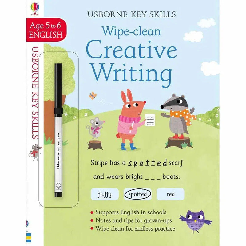 Wipe-Clean Creative Writing (Age 5-6) Usborne