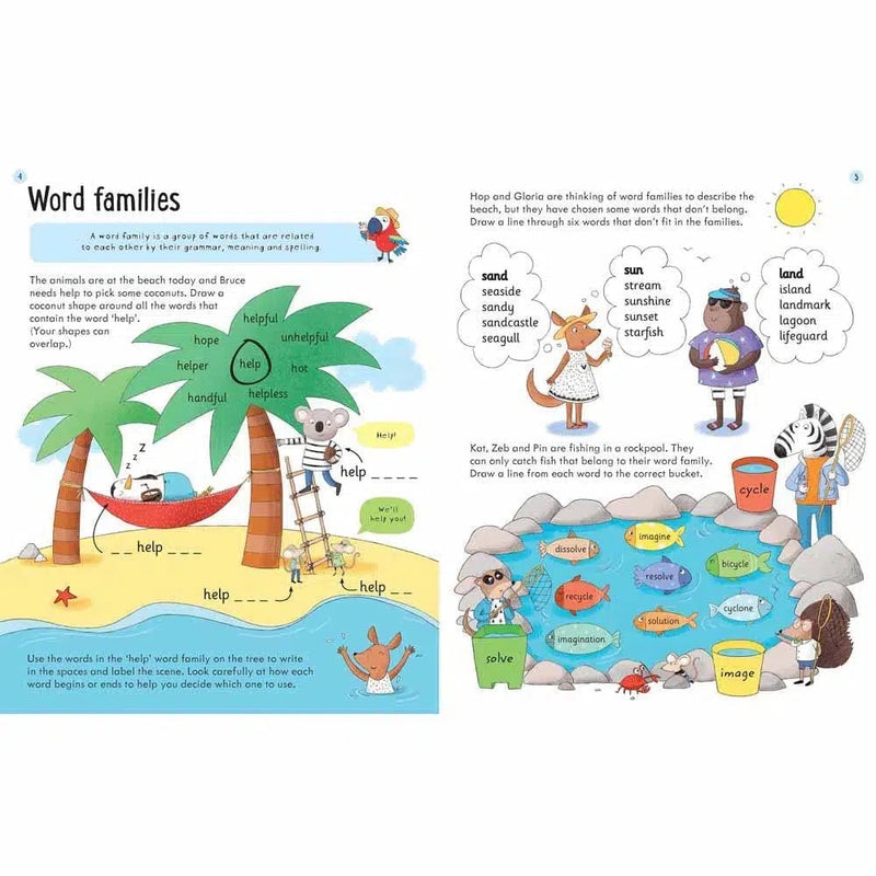 Wipe-clean Grammar & Punctuation (Age 7-8) Usborne