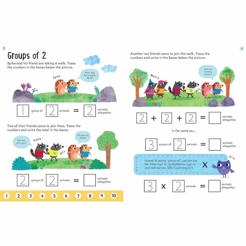 Wipe-clean Times Tables (Age 5-6) Usborne