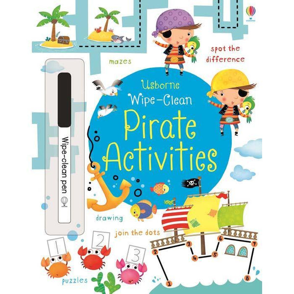 Usborne Wipe-clean pirate activities Usborne