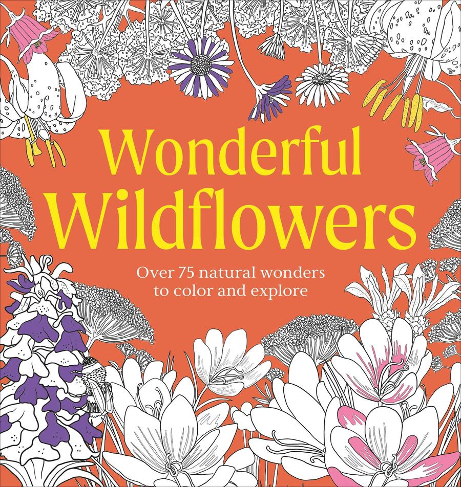 Wonderful Wildflowers Coloring Book-Lifestyle and Leisure-買書書 BuyBookBook