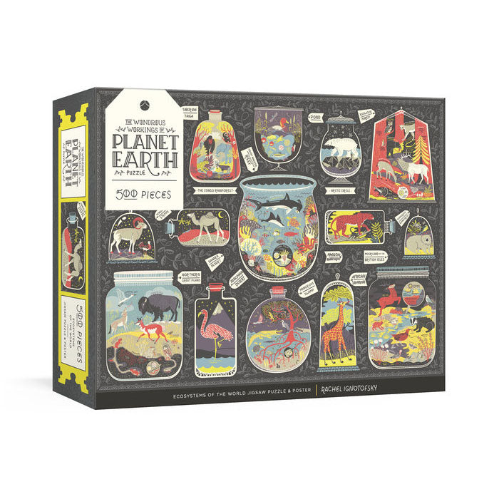 Wondrous Workings of Planet Earth Puzzle, The (Rachel Ignotofsky)-Activity: 拼砌玩具 Jigsaw & Toy-買書書 BuyBookBook