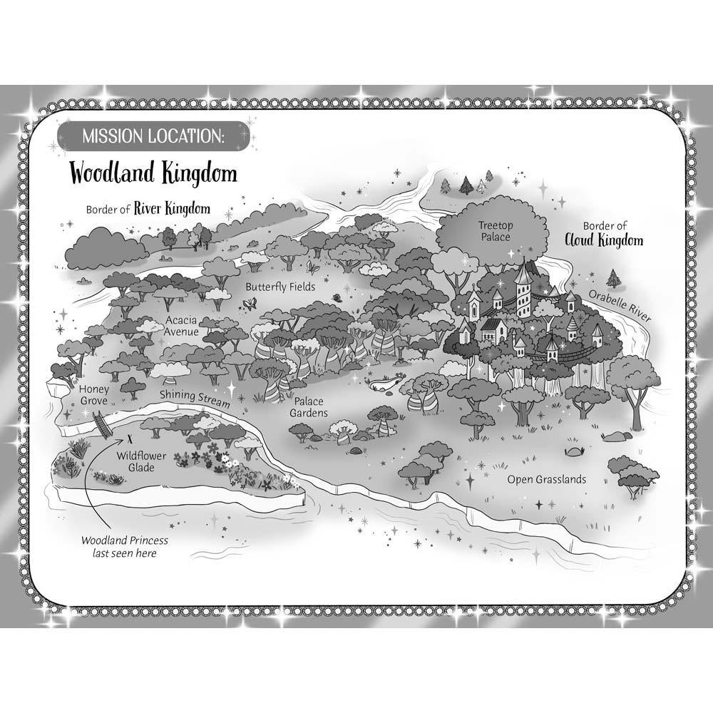 Sticker Dolly Stories  #07 Woodland Princess (Zanna Davidson) Usborne