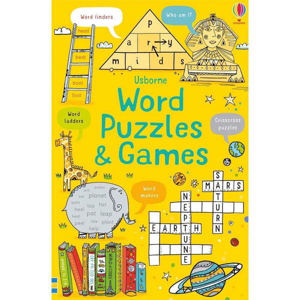 Word Puzzles and Games Usborne