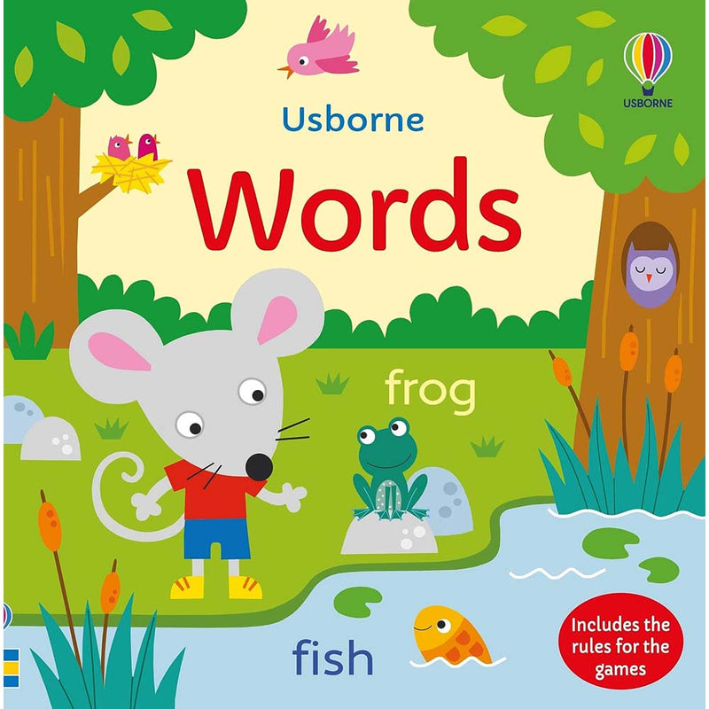 Words: Matching Games and Book (Kate Nolan)-Nonfiction: 學前基礎 Preschool Basics-買書書 BuyBookBook