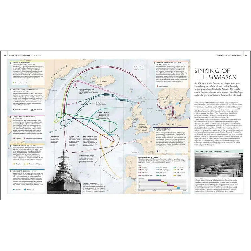 World War II Map by Map (Hardback) DK UK