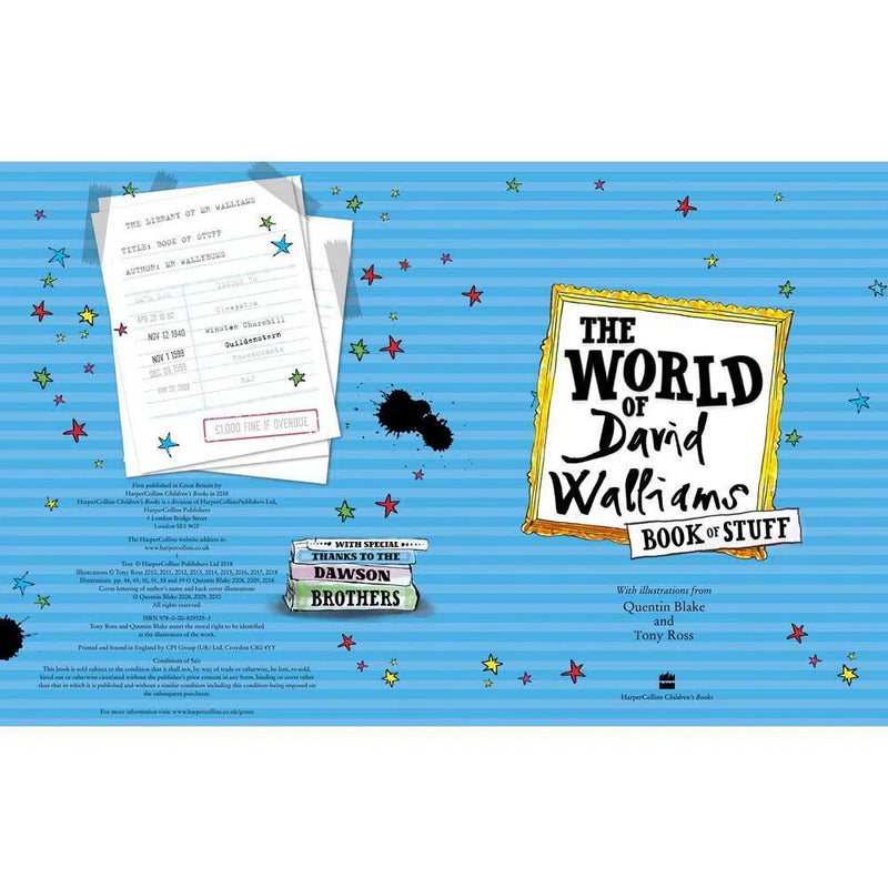 World of David Walliams, The - Book of Stuff (David Walliams)(Tony Ross) Harpercollins (UK)