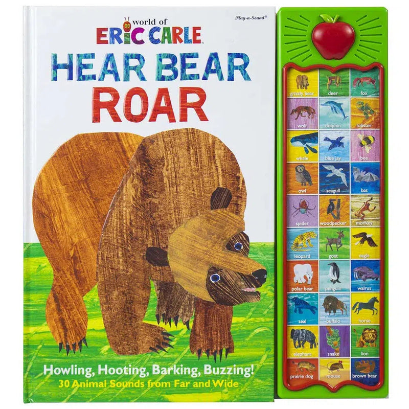 World of Eric Carle - Hear Bear Roar 30-Button Animal Sound Book (Hardback) Others