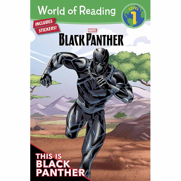 World of Reading: Black Panther: This is Black Panther-Level 1 (Marvel)-Fiction: 歷險科幻 Adventure & Science Fiction-買書書 BuyBookBook