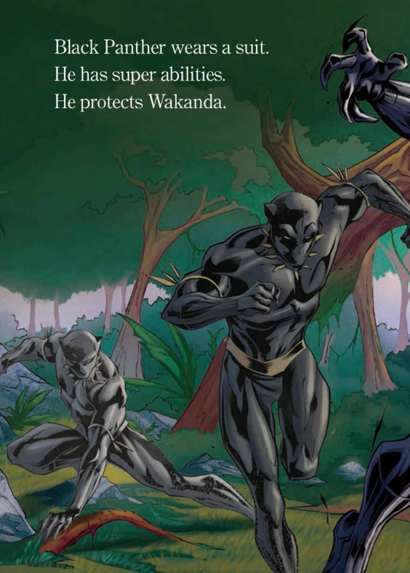 World of Reading: Black Panther: This is Black Panther-Level 1 (Marvel)-Fiction: 歷險科幻 Adventure & Science Fiction-買書書 BuyBookBook