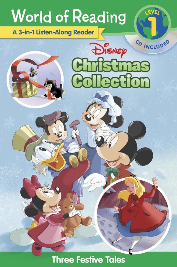 World of Reading: Disney Christmas Collection 3-in-1 Listen-Along Reader-Level 1-Children’s / Teenage fiction: General and modern fiction-買書書 BuyBookBook