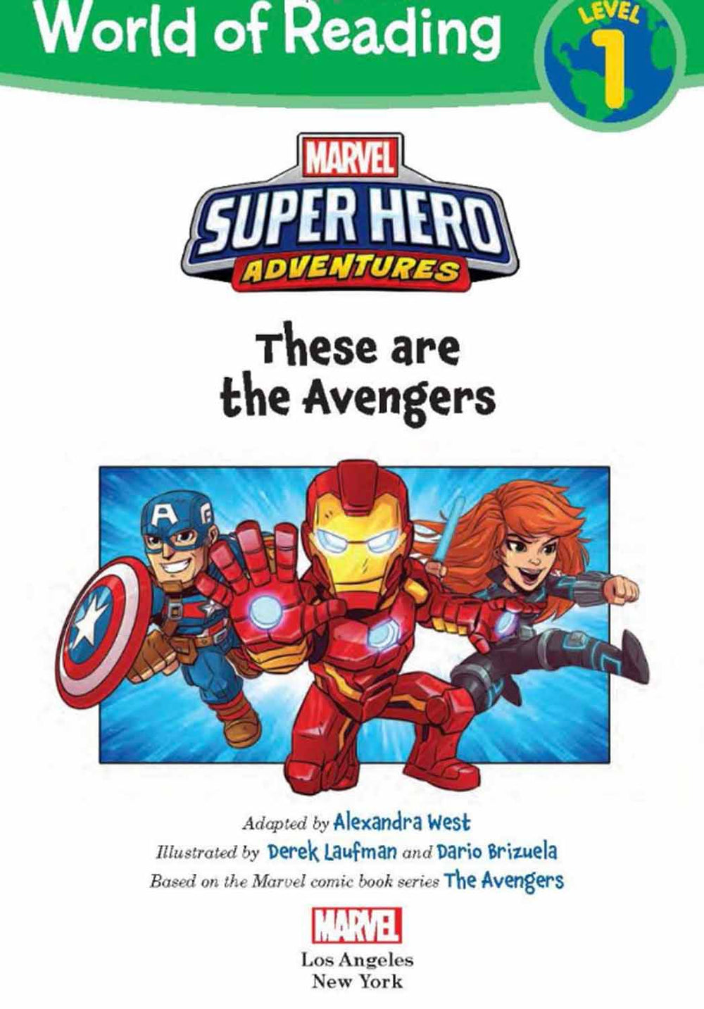 正版World of Reading: Marvel Super Hero Adventures: These are the  Avengers-Level 1 最抵價: 買書書BuyBookBook