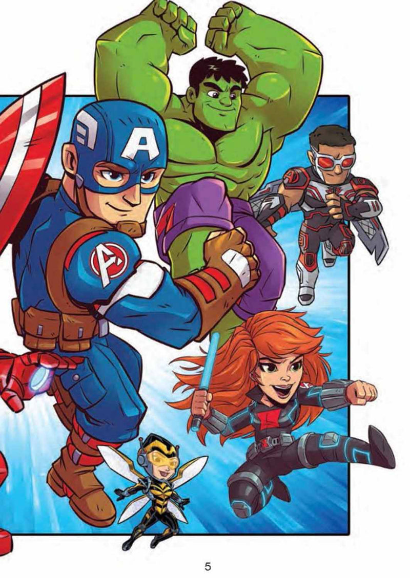 World of Reading: Marvel Super Hero Adventures: These are the Avengers-Level 1-Fiction: 歷險科幻 Adventure & Science Fiction-買書書 BuyBookBook