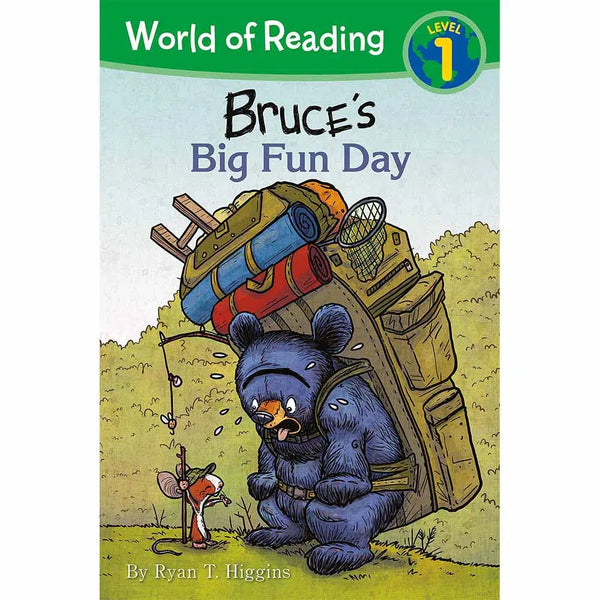 World of Reading: Mother Bruce: Bruce's Big Fun Day-Fiction: 幽默搞笑 Humorous-買書書 BuyBookBook