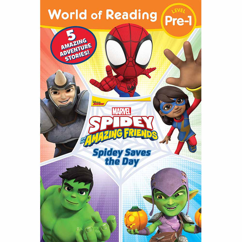 World of Reading: Spidey Saves the Day-Children’s / Teenage fiction: Action and adventure stories-買書書 BuyBookBook