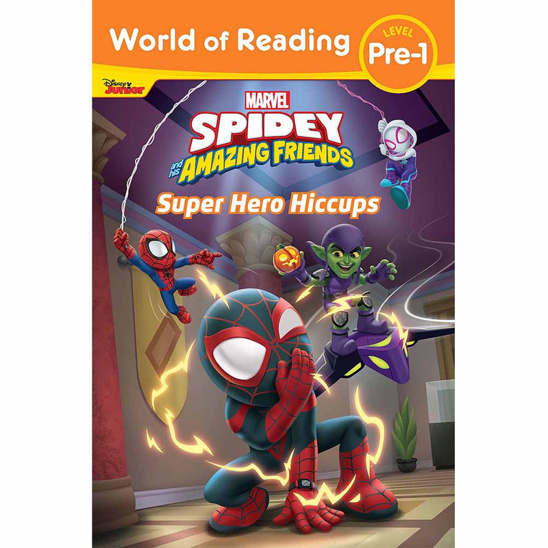 World of Reading: Spidey and His Amazing Friends: Super Hero Hiccups-Children’s / Teenage fiction: Action and adventure stories-買書書 BuyBookBook