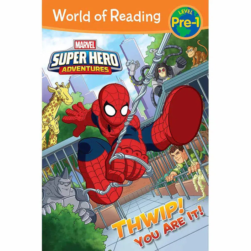 World of Reading: Super Hero Adventures: Thwip! You Are It!-Children’s / Teenage fiction: General and modern fiction-買書書 BuyBookBook