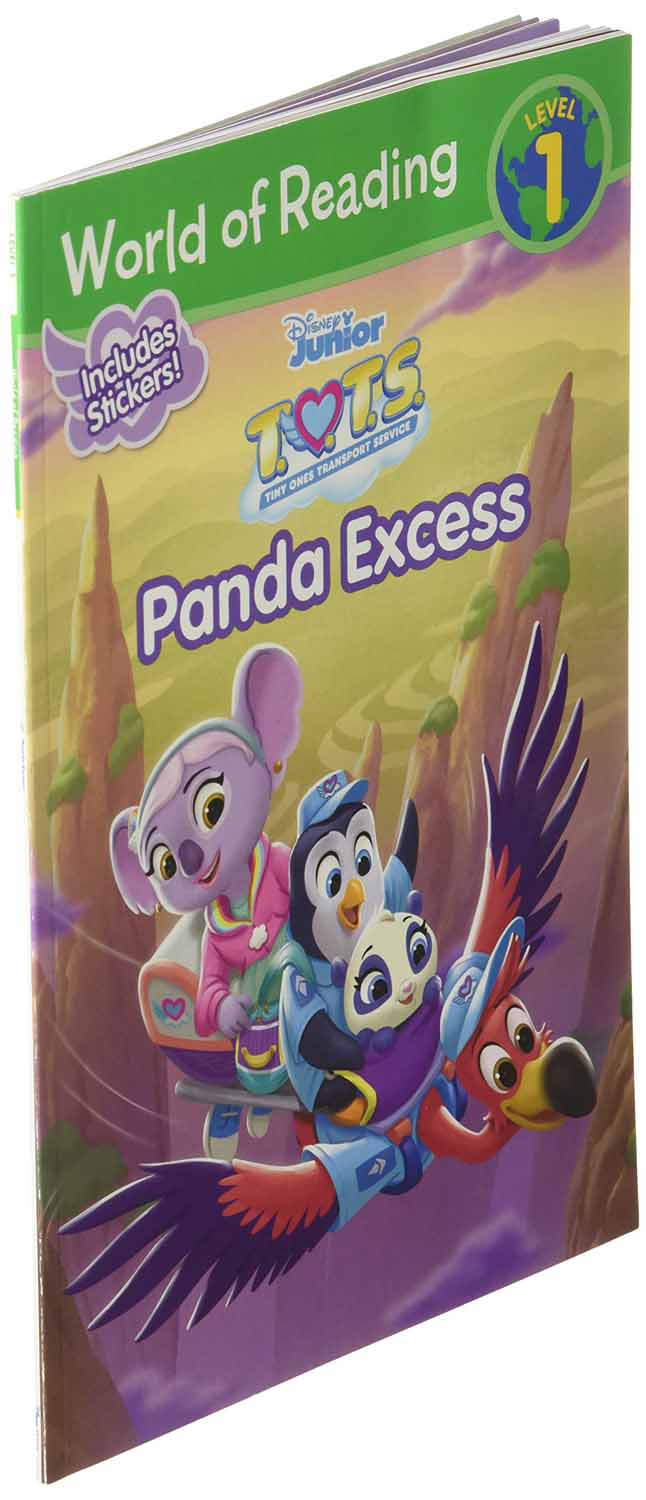 World of Reading: T.O.T.S.: Panda Excess-Level 1 Reader with Stickers-Fiction: 橋樑章節 Early Readers-買書書 BuyBookBook