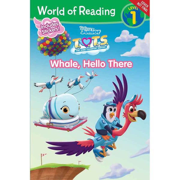 World of Reading T.O.T.S. Whale, Hello There (L1) (Disney) - 買書書 BuyBookBook